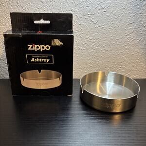 Zippo Stainless Steel Ashtray (model 121512) NIB